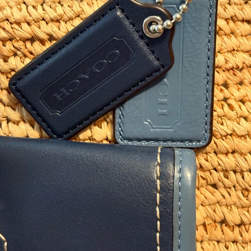 Coach Raffia Tote - Picture 10 of 11